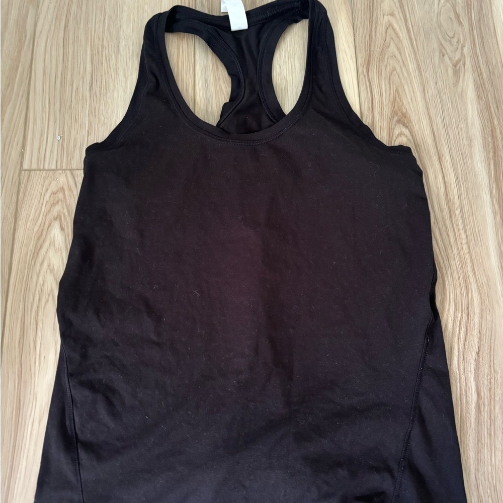 Yogalicious Black Racerback Tank Top